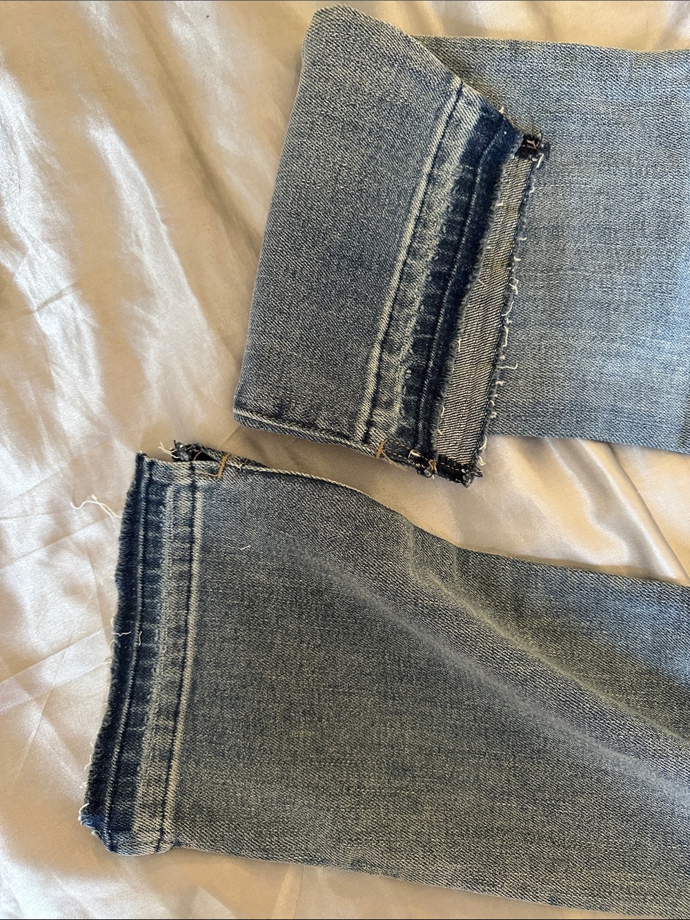 Light Blue Distressed Jeans - Picture 9 of 9